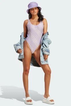 adidas Originals Badedragt Originals Monogram 3-stripes Swimsuit