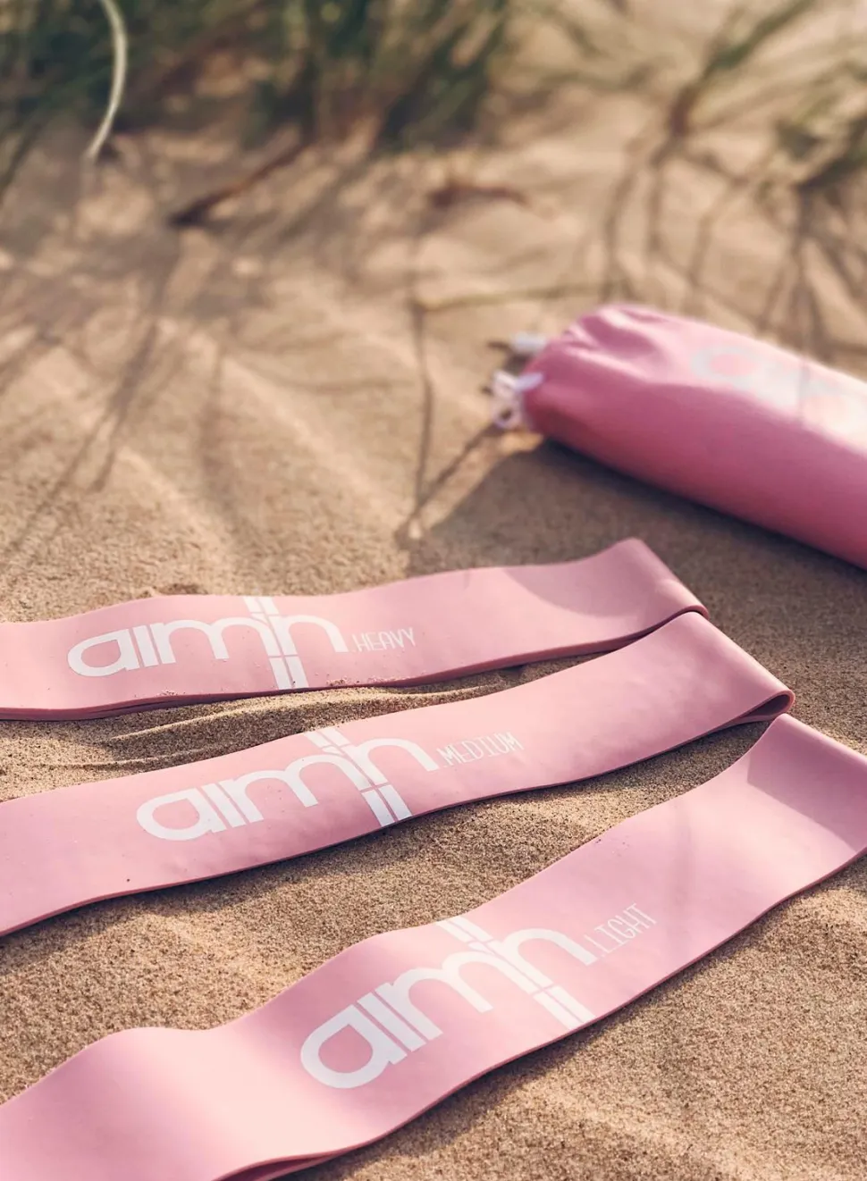 Aim'n Pink Resistance Band 3-pak