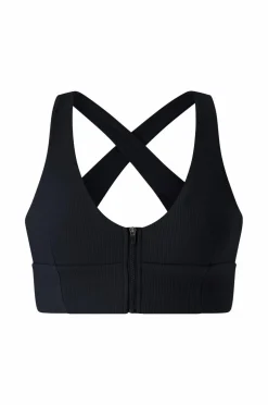 Aim'n Sports-bh Ribbed Performance Zipped