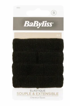 BaByliss Hårelastikker Tykke 4 stk