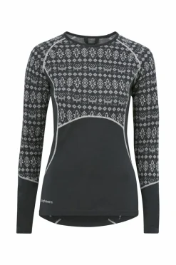 Bagheera Langærmet undertrøje Merino Dalecarlian Top Women