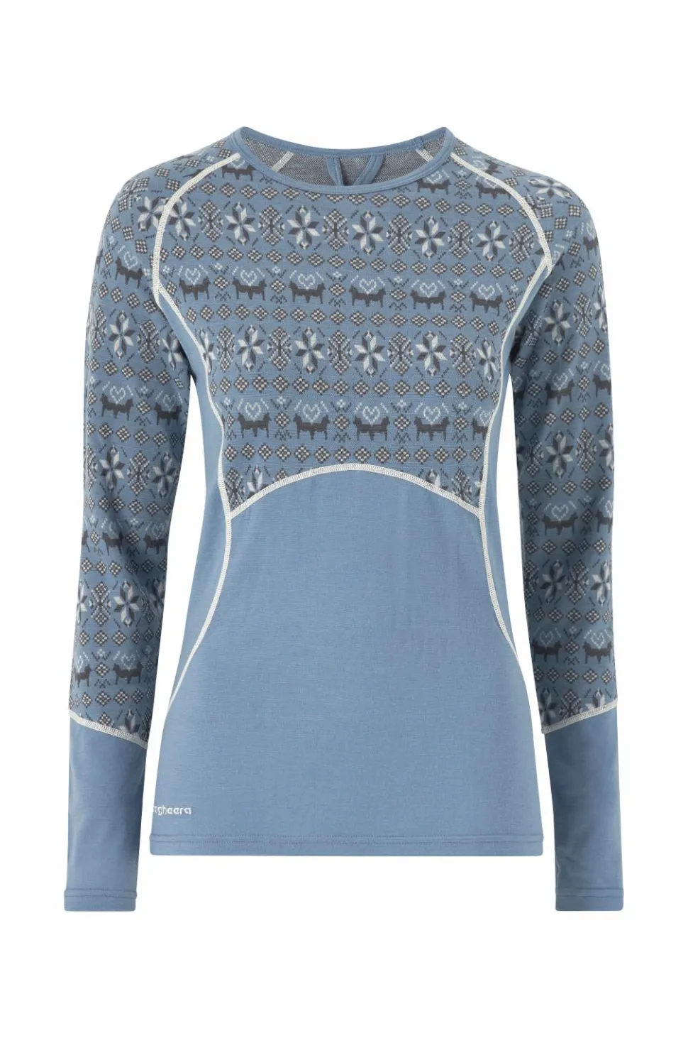 Bagheera Langærmet undertrøje Merino Dalecarlian Top Women