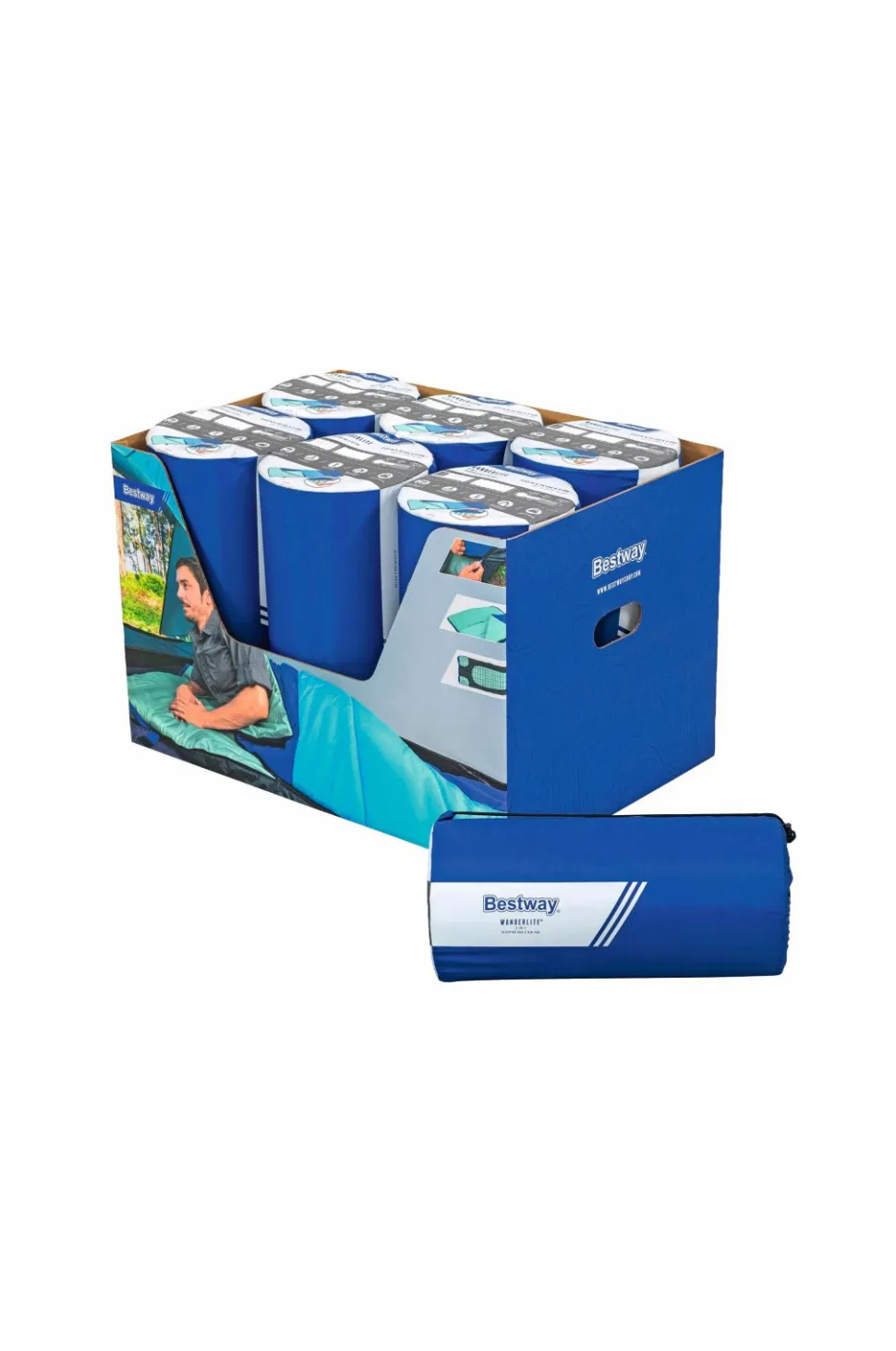 Bestway WanderLite 2-i-1 Sovepose / Madras