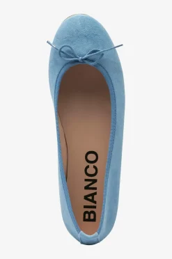 Bianco Ballerinasko biaMadison Ballerina Suede