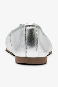 Bianco Ballerinasko biaMadison Ballerina Metallic Leather
