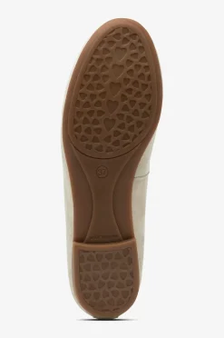 Bianco Ballerinasko biaMadison Ballerina Suede