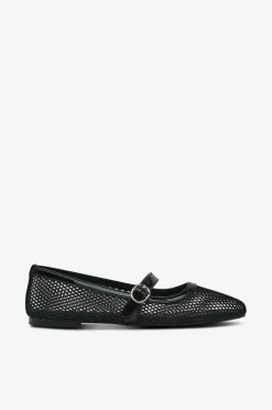 Bianco Ballerinasko biaLilja Mary Jane Mesh