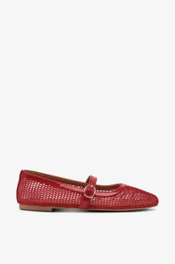 Bianco Ballerinasko biaLilja Mary Jane Mesh