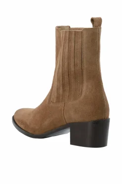 Bianco Chelseaboot Biacarol Oily Suede