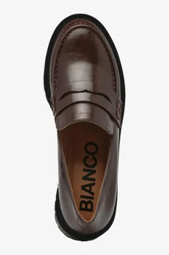 Bianco Loafer Biapearl Simple Penny Loafer Faux Leather