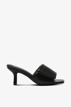 Bianco Sandaler med hæl biaLulu Velcro Slide Faux Leather