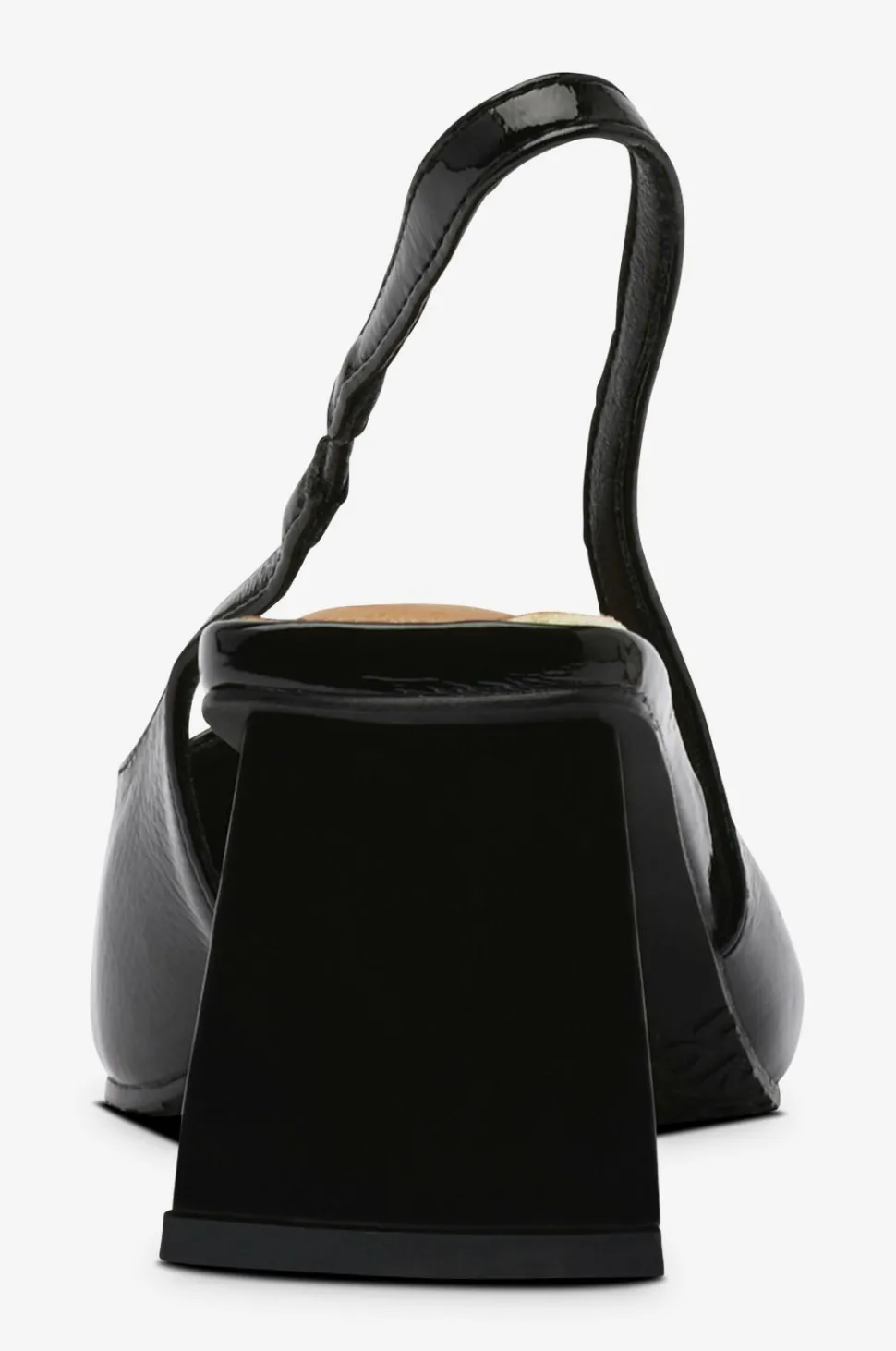 Bianco Sandaler med hæl biaMaralyn Slingback Patent