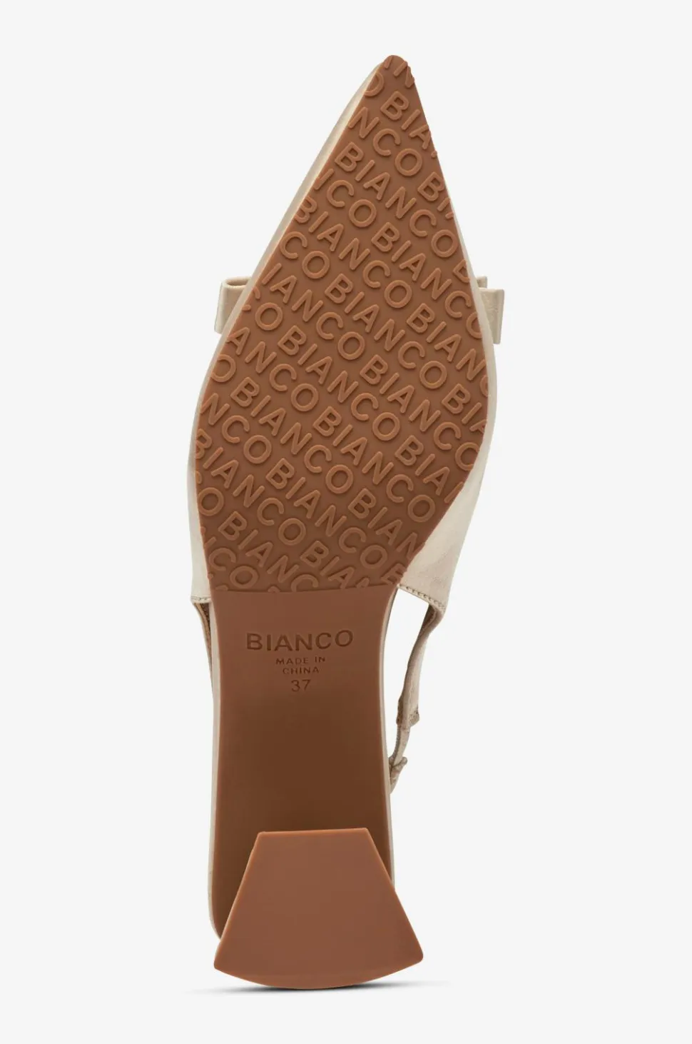 Bianco Sandaler med hæl biaMaralyn Bow Slingback Satin