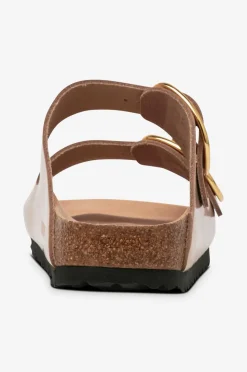 Birkenstock Sandaler Arizona BB Lena High Shine New Beige Hex