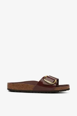 Birkenstock Sandaler Madrid BB NL High Shine Chocolate Hex