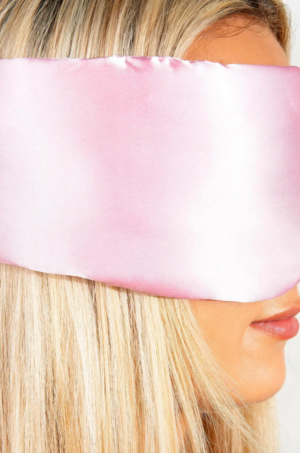 Brushworks Cushioned Satin Sleep Mask