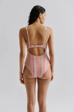 By Malina Badedragt Nerea Fine Knitted Swimsuit