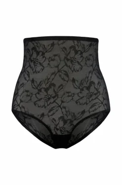 Bye Bra Shapingtrusse Lacy High Waist Shaping Brief - medium support