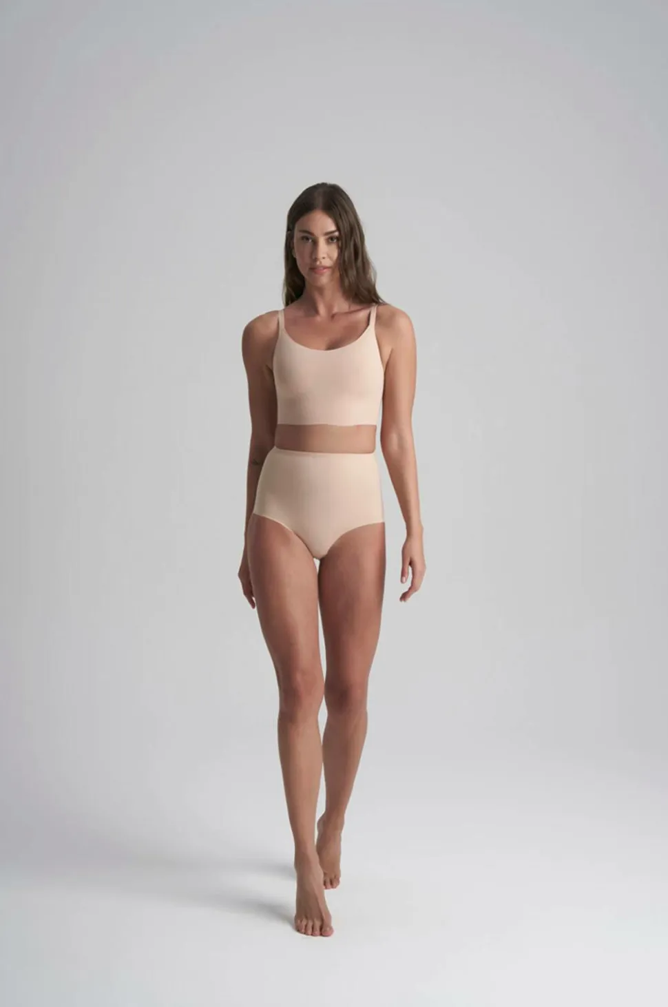 Bye Bra Shapingtrusse Sculpting Mid Waist Brief - firm support