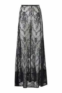 byTimo Blondekjole Satin Lace Maxi
