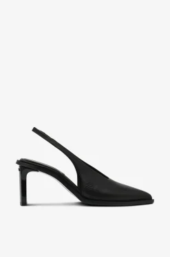 Calvin Klein Højhælet sko Heel Slingback Pump 70 Lth