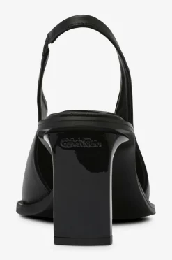 Calvin Klein Højhælet sko Heel Slingback Pump 70 Lth
