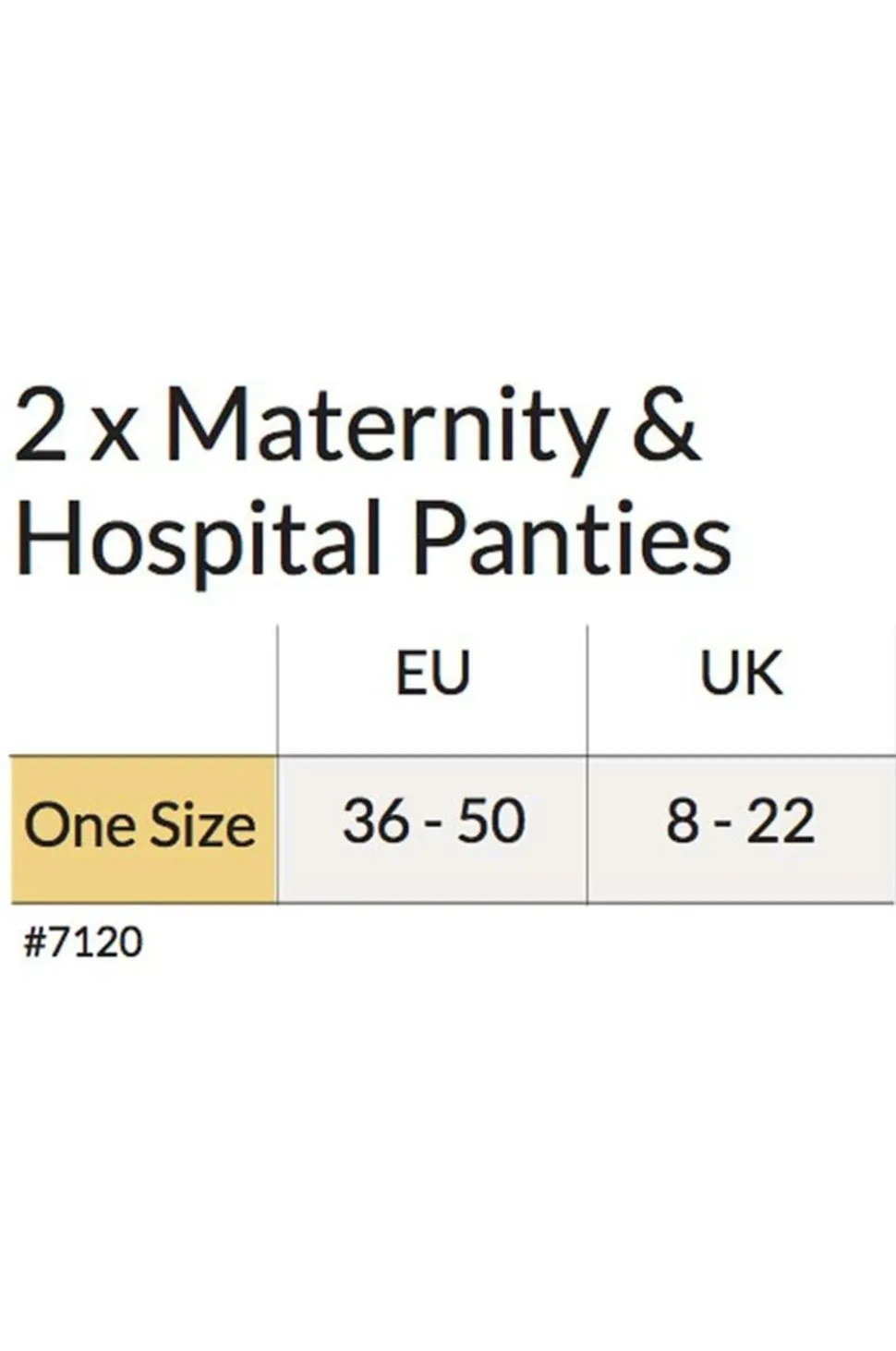 Carriwell Ventetrusse Maternity & Hospital Panties