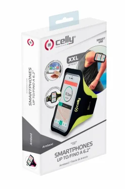 Celly Sportarmbånd XXL max 6,2" Gul