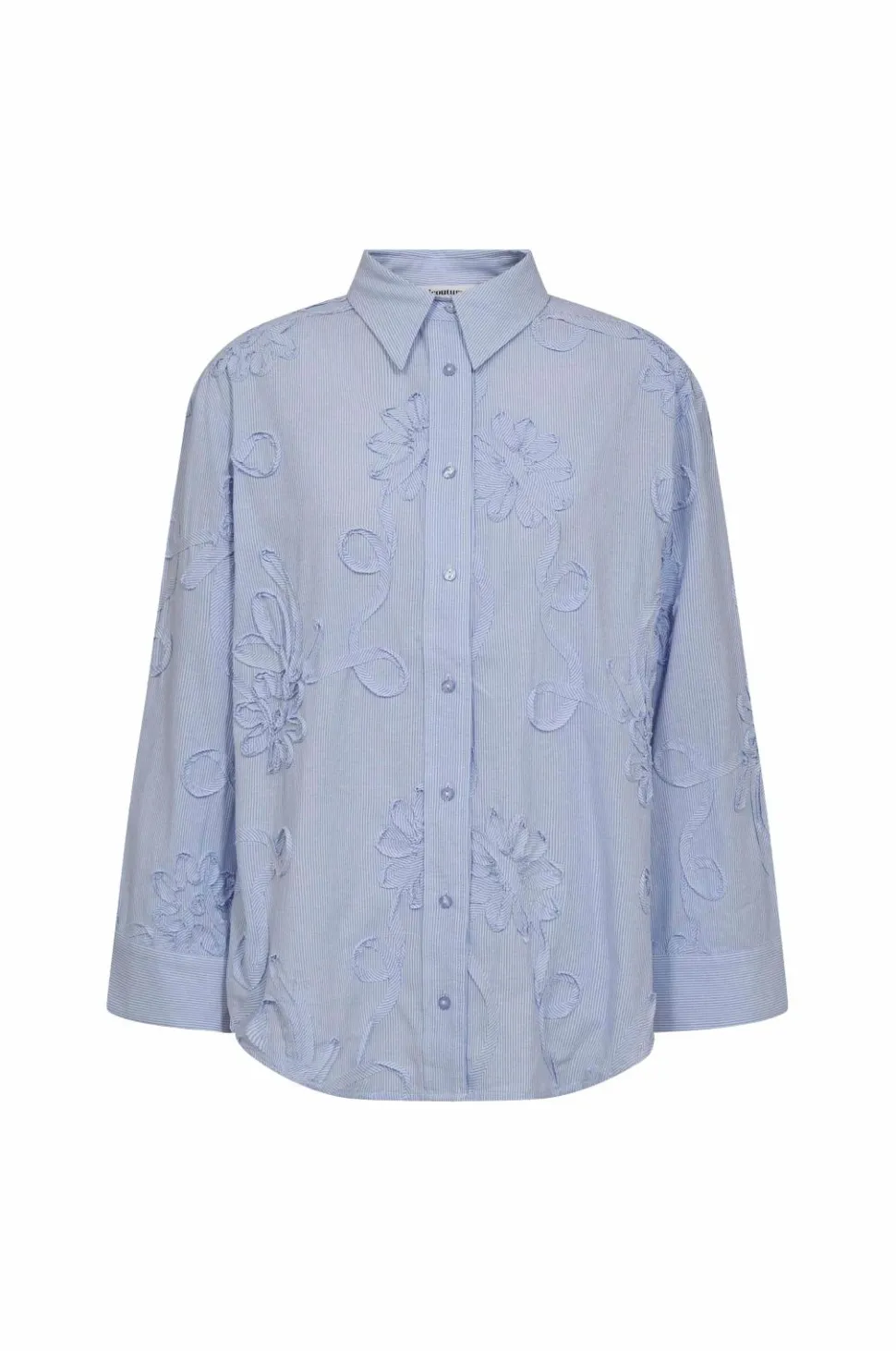 co’couture Skjorte XavierCC Stripe Flower