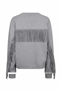 co’couture Sweatshirt Studcc Fringe