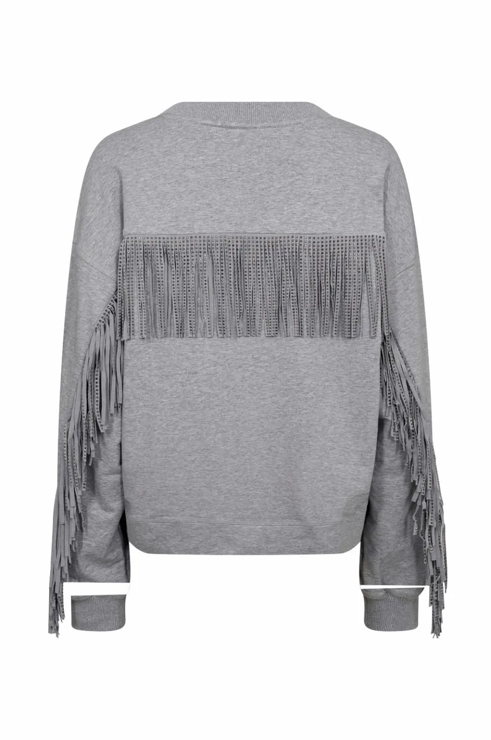 co’couture Sweatshirt Studcc Fringe