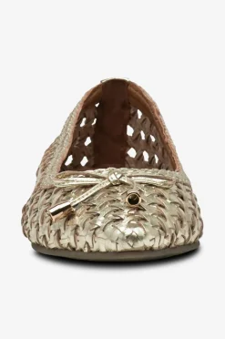 Copenhagen Shoes Ballerinasko ON MY Love Gold