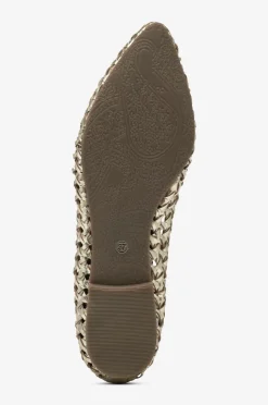 Copenhagen Shoes Ballerinasko ON MY Love Gold