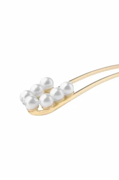 Corinne Hairpin 7 Pearls