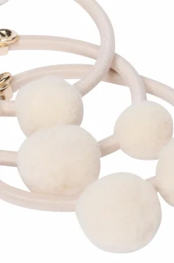 Corinne Hairtie Pom Pom Ibiza 3-pack