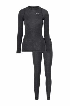 Craft Skiundertøj Core Wool Merino Set W