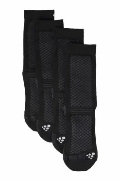 Craft Strømper Warm Mid 2-pak Sock
