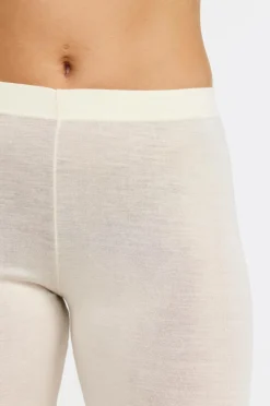 Damella Leggings i uld og silke