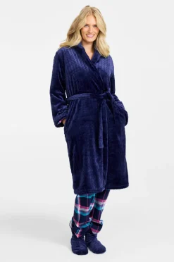 Damella Morgenkåbe Fleece Robe