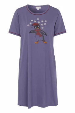 Damella Natkjole Nightdress Short Sleeve