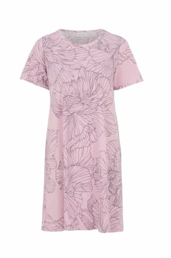 Damella Natkjole Short Sleeve