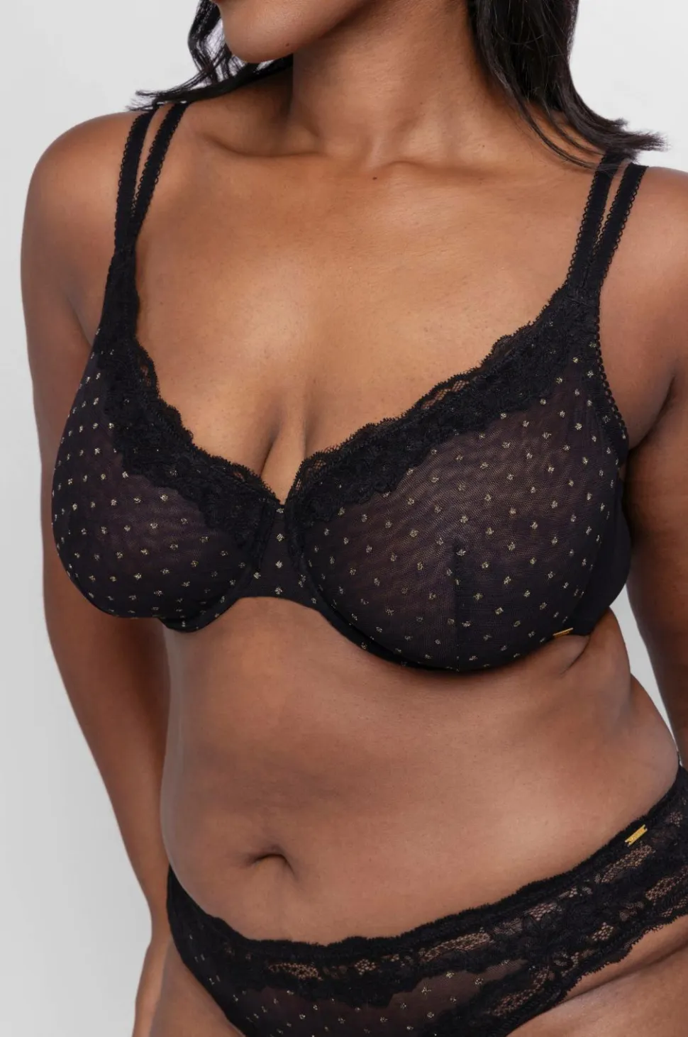 DORINA Bh med bøjler Origins-shimmer Dot
