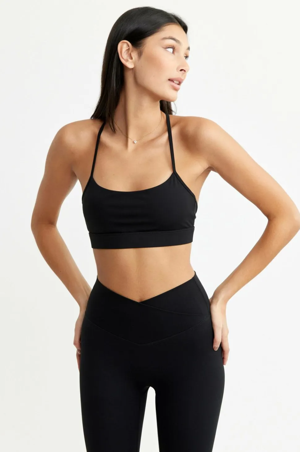 Drop Of Mindfulness Sports-BH Ultimate Mini Strap Bra