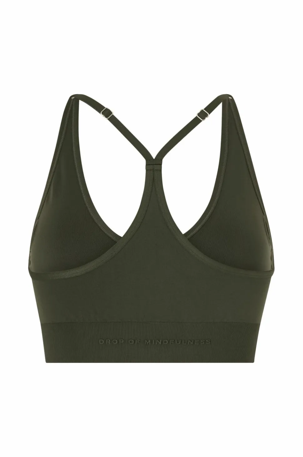 Drop Of Mindfulness Sports-bh Signature V Shape Bra