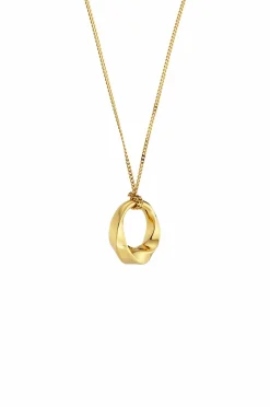 Edblad Halskæde Helix Necklace S Gold