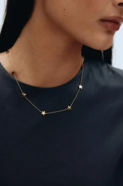 Edblad Halskæde Sirius Necklace Multi Gold