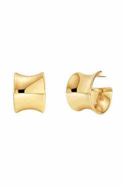 Edblad Øreringe Cane Hoops S Gold