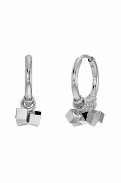 Edblad Øreringe Dice Hoops Steel