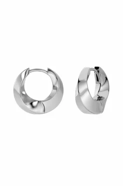 Edblad Øreringe Helix Hoops L Steel