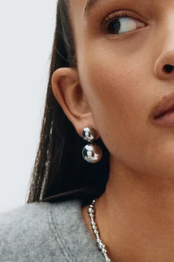 Edblad Øreringe Sphere Earrings S Steel